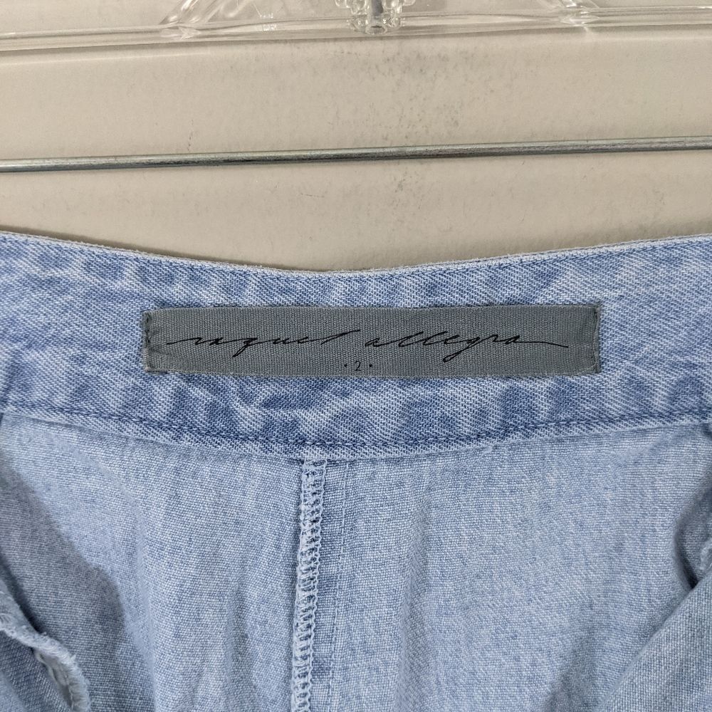 Raquel Allegra Denim Culottes size 2 tie jeans - Picture 8 of 8